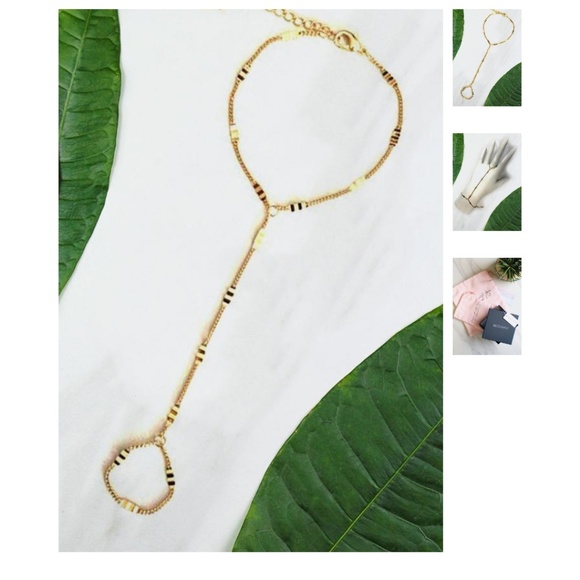 Gold Hand Chain - Picture 2 of 4